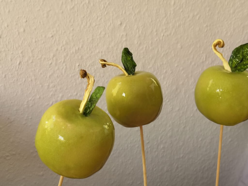 Pastete in Apfelform